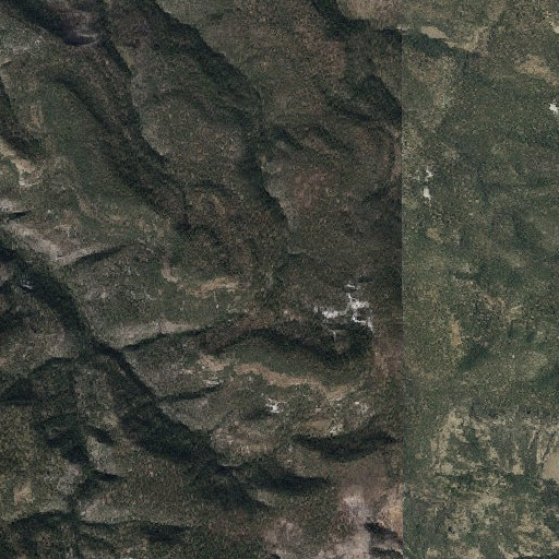 Aerial imagery of Hinkle Spring, AZ