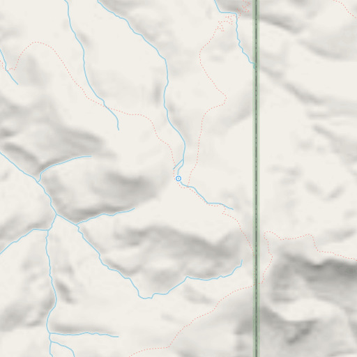 OpenStreetMap map of Hinkle Spring, AZ