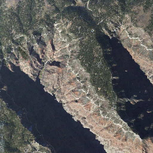 Aerial imagery of Cliff Dweller Spring, AZ