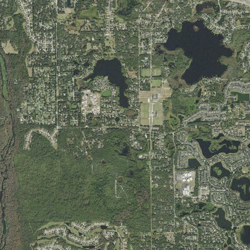 Aerial imagery of Markham, FL
