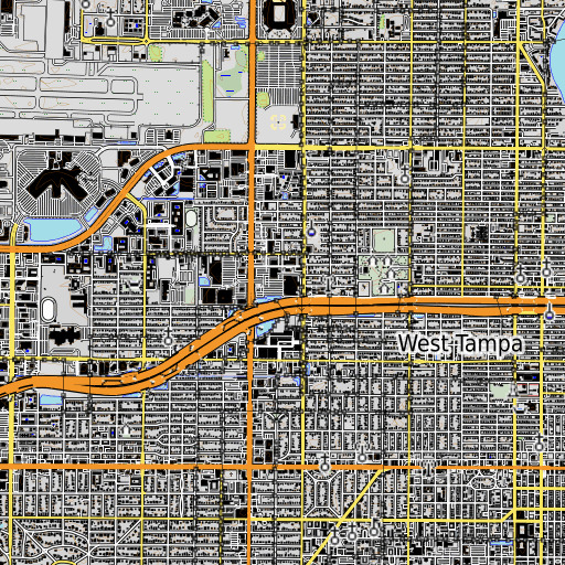 OpenTopoMap map of La Petite Academy, FL