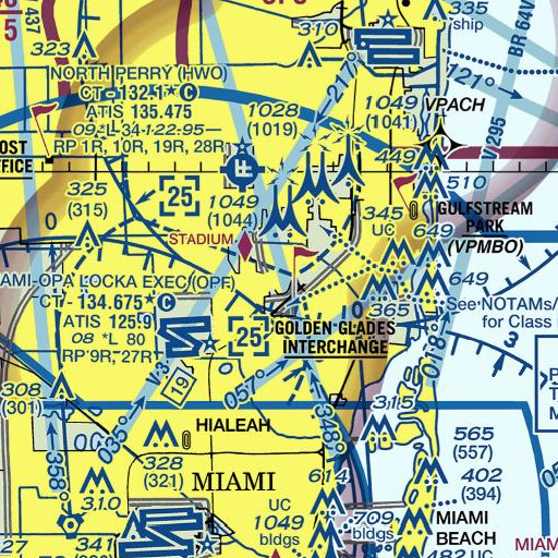 FAA VFR chart of Doreens School, FL