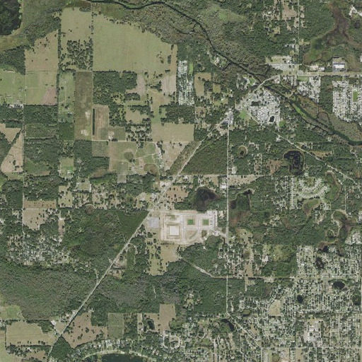 Aerial imagery of Lake County Tower, FL