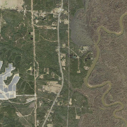 Aerial imagery of Andrew Mitchell Grant, FL