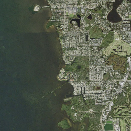 Aerial imagery of Snead Creek, FL