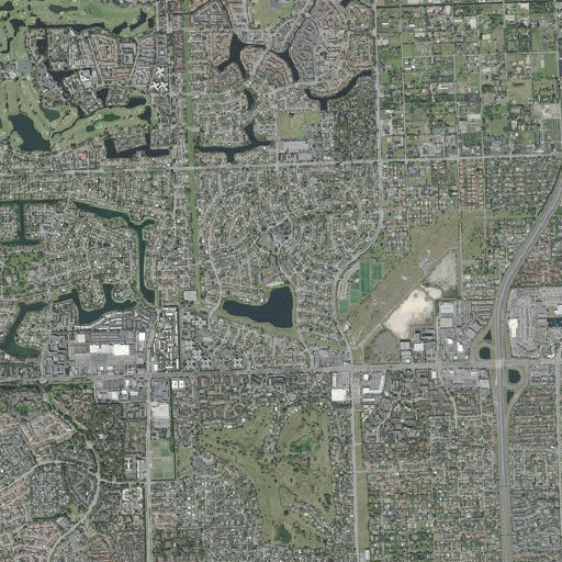 Aerial imagery of Winston Park, FL