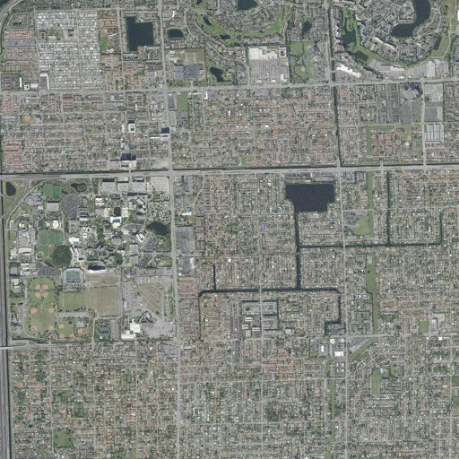 Aerial imagery of Westbrook Park, FL
