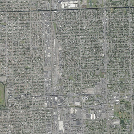 Aerial imagery of Broadmoor Park, FL