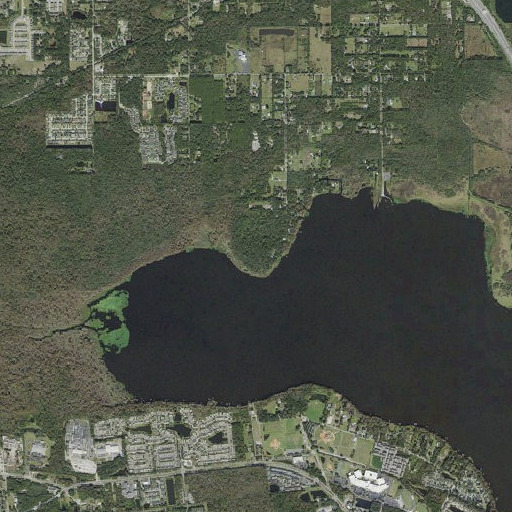 Aerial imagery of Caldwell Point, FL