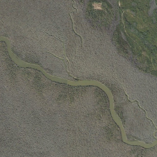 Aerial imagery of Kennedy Creek, FL
