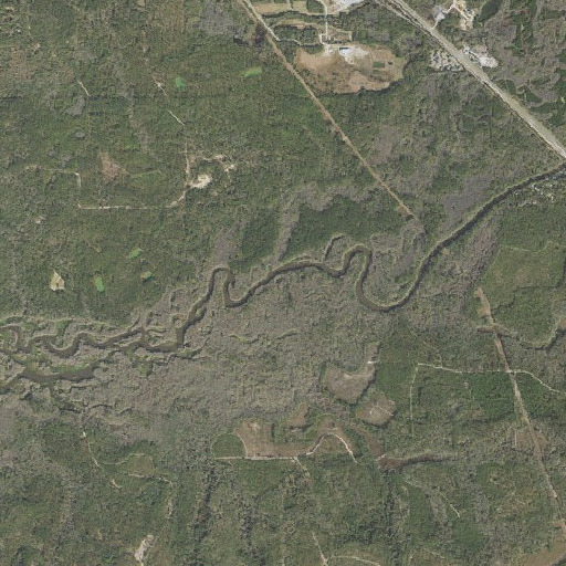 Aerial imagery of Midway Branch, FL