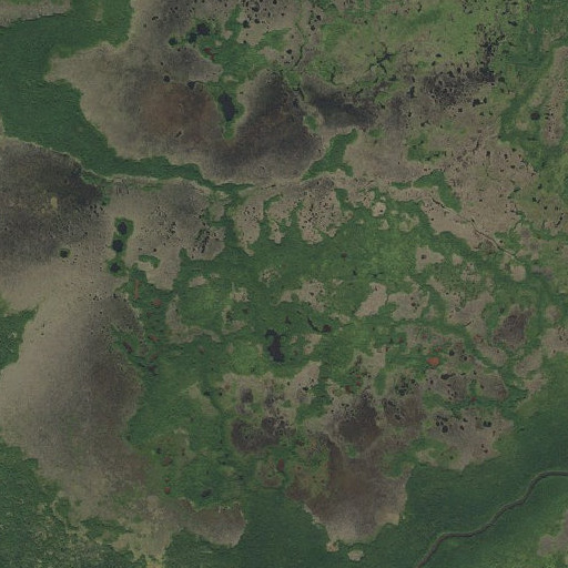 Aerial imagery of Key McLaughlin, FL