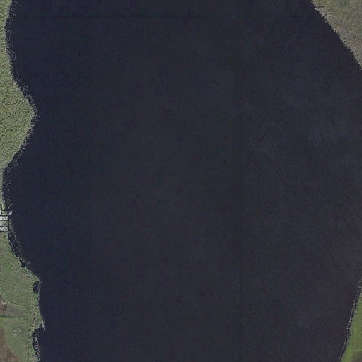 Aerial imagery of Blue Cypress Lake, FL