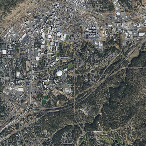 Aerial imagery of Kinsey School, AZ
