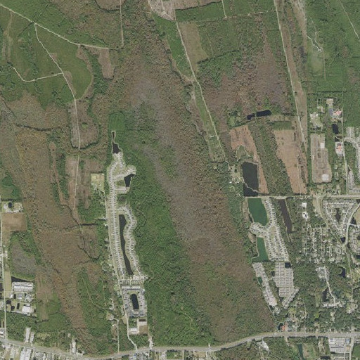 Aerial imagery of Fourmile Swamp, FL