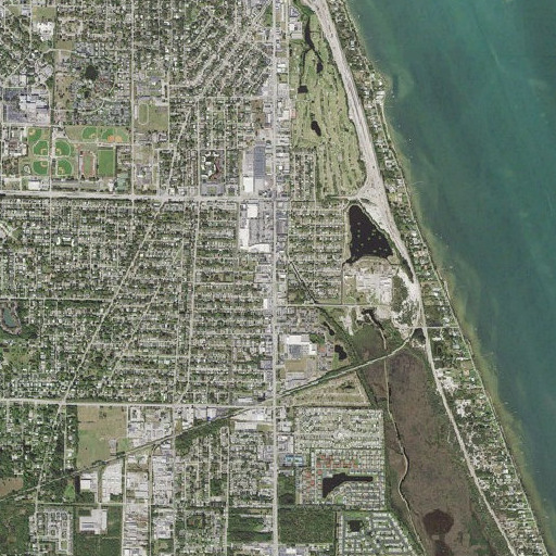 Aerial imagery of Federal Mall, FL