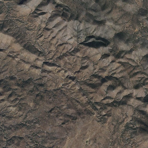 Aerial imagery of La Plato Well, AZ