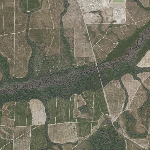 Aerial imagery of East Minnow Branch, FL
