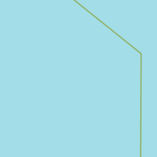 OpenTopoMap map of Pulaski Shoal, FL