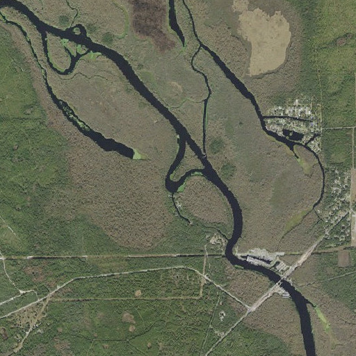 Aerial imagery of Hermitage Point, FL