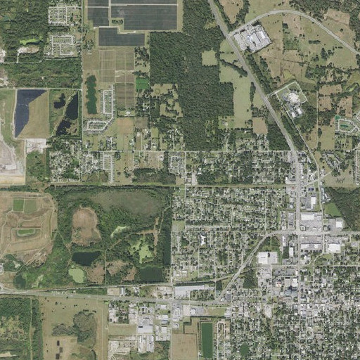 Aerial imagery of WBAR-AM (Bartow), FL
