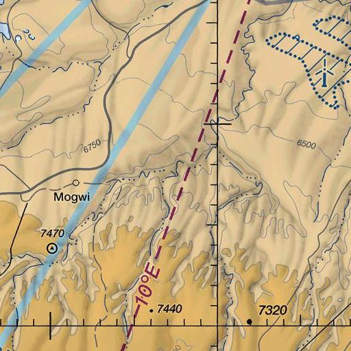 FAA VFR chart of Leonard Point, AZ