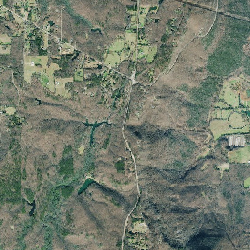 Aerial imagery of Allen Spring Gap, GA