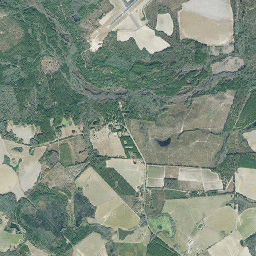 Aerial imagery of Captolo, GA