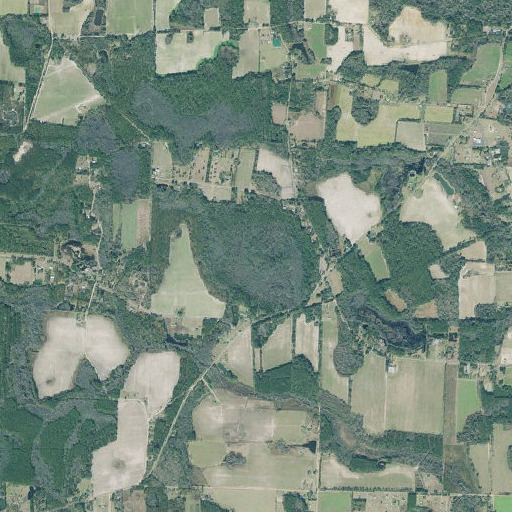 Aerial imagery of Crossroads Bay, GA