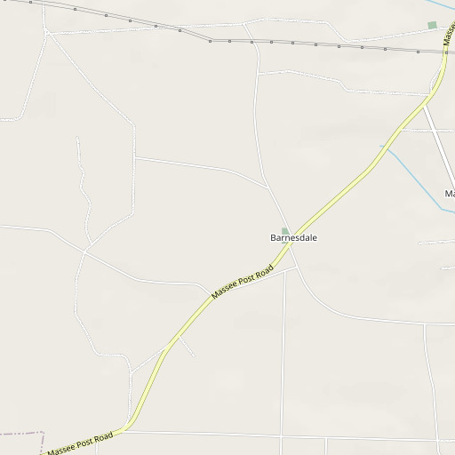 OpenStreetMap map of Crossroads Bay, GA