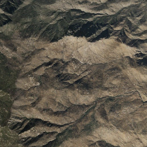 Aerial imagery of Lower Dead Cow Spring, AZ