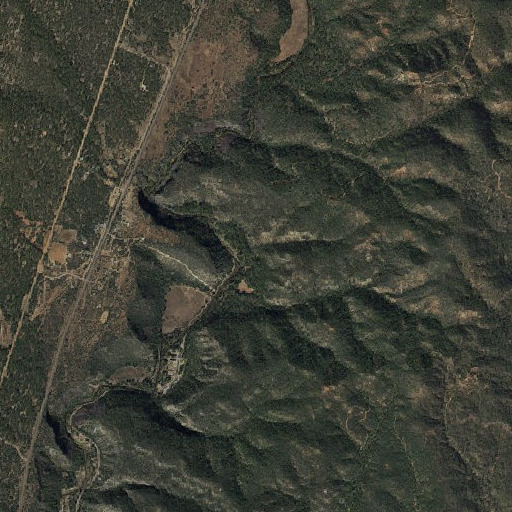 Aerial imagery of Columbine Spring, AZ