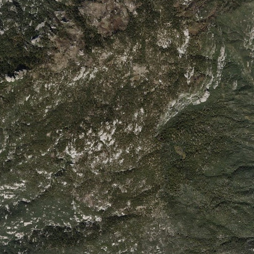 Aerial imagery of Man Head, AZ