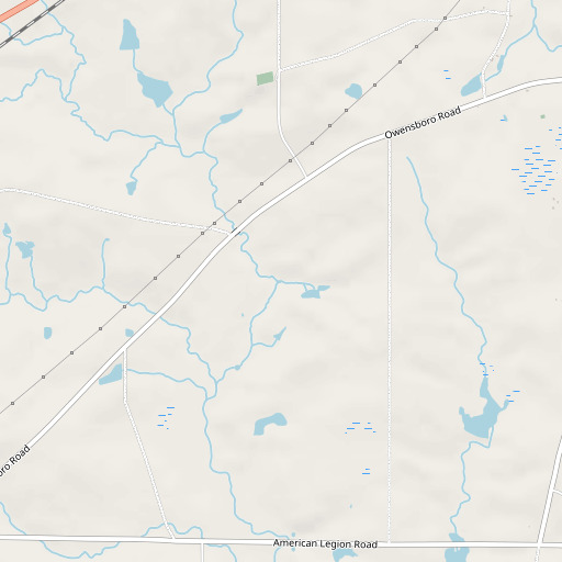 OpenStreetMap map of Hogans Spring, GA