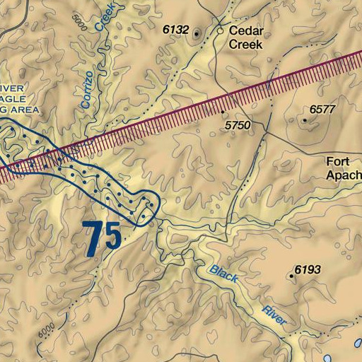 FAA VFR chart of Cone Butte, AZ