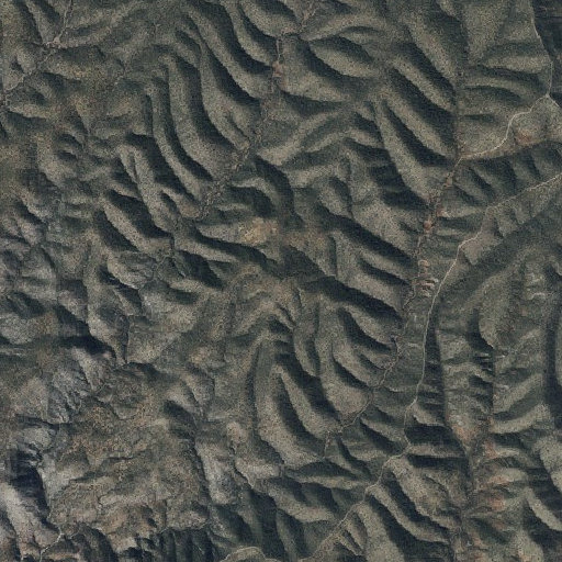 Aerial imagery of Cone Butte, AZ