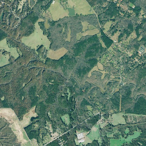 Aerial imagery of Lane Creek, GA