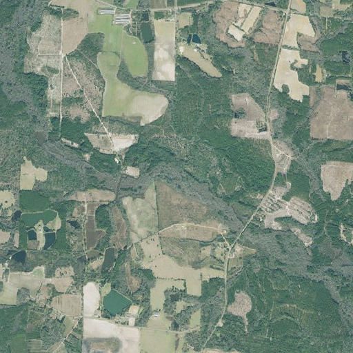 Aerial imagery of Little Creek, GA