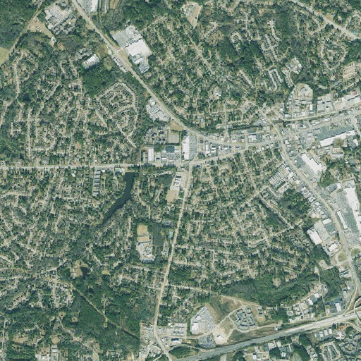 Aerial imagery of Martinez Elementary School, GA