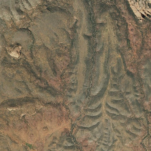 Aerial imagery of Mooney Trail, AZ