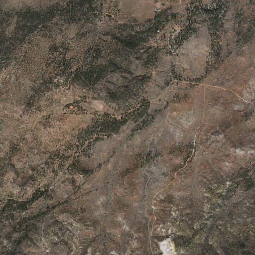 Aerial imagery of Moore Canyon, AZ