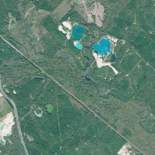 Aerial imagery of Pitman Branch, GA