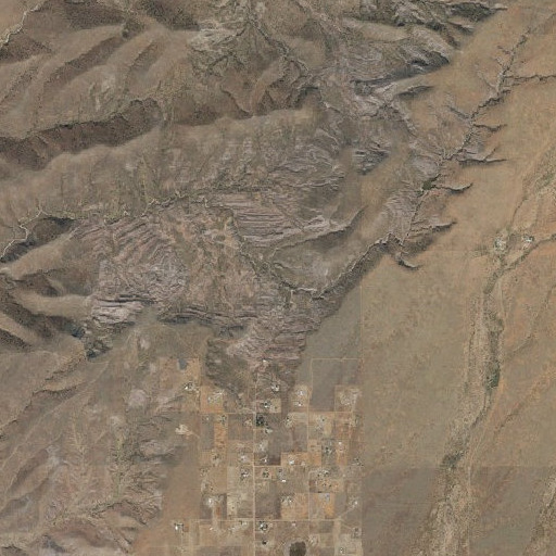 Aerial imagery of Mud Spring, AZ
