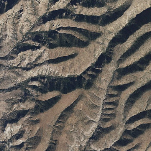 Aerial imagery of Mud Spring, AZ