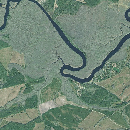 Aerial imagery of Riley Creek, GA