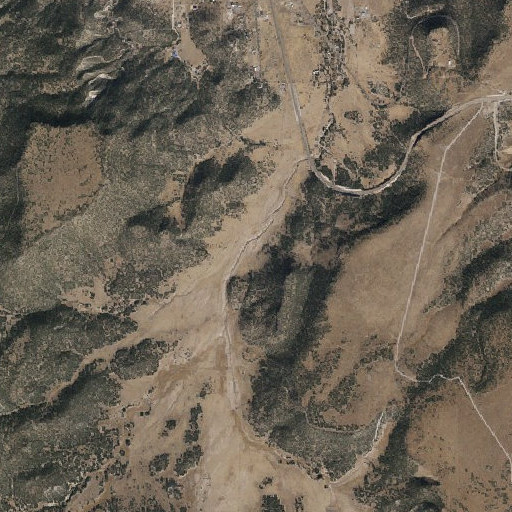Aerial imagery of Murray Basin, AZ