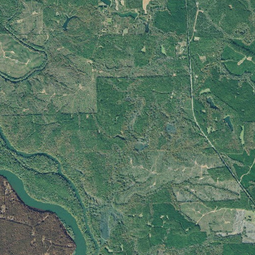 Aerial imagery of Sand Creek, GA