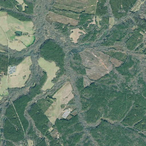 Aerial imagery of Sims Ditch, GA