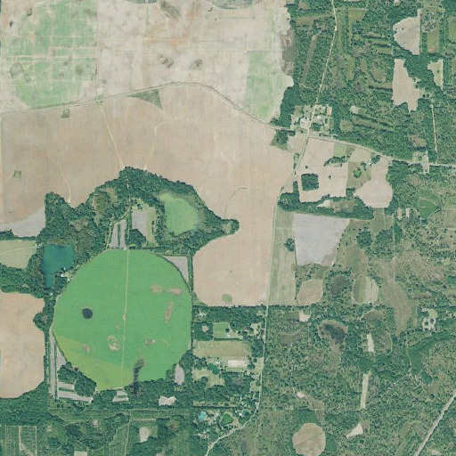 Aerial imagery of Sun Pond, GA