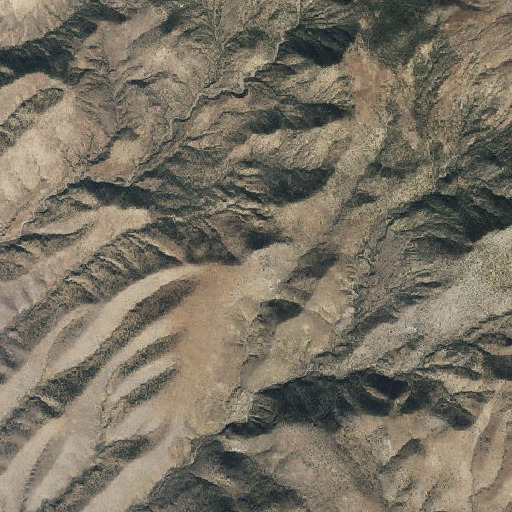 Aerial imagery of Nugget Mesa, AZ